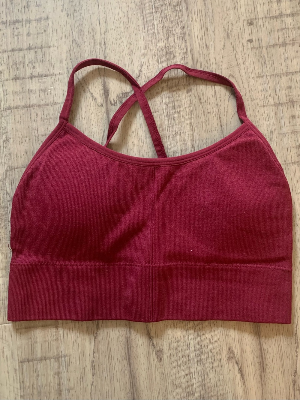 ⭐️3 for $10⭐️ Forever 21 Dark Red Sports Bra with Cups